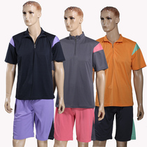 Foreign Trade Japanese Shorts Short Sleeve Quick Dry Breathable Cool Sports Set Badminton Gym Running Clothing Special