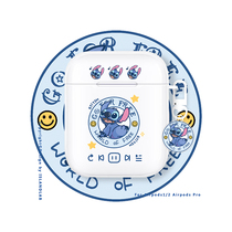 Cute Sticy Airpods1 2 generation protective sleeve Apple Pro3 generation headset shell transparent soft creative