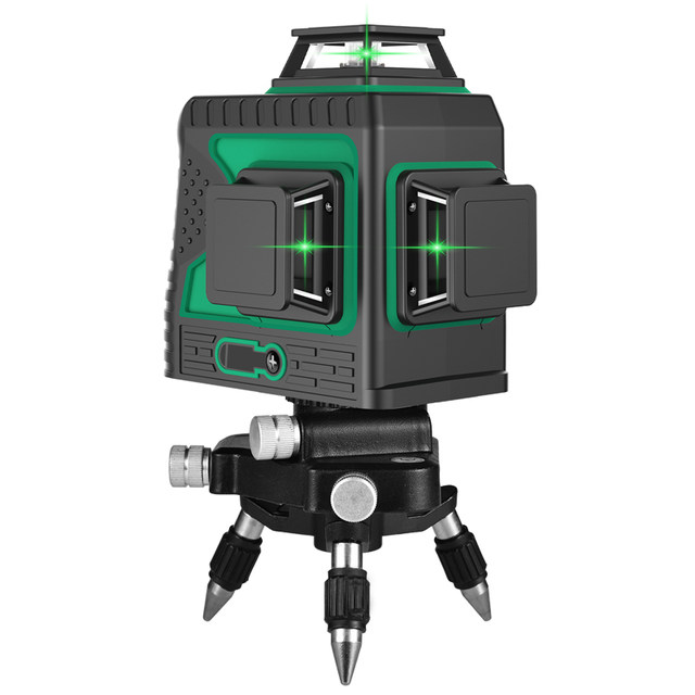 Yilong 12-Line Laser Level Infrared Leveling Tool for Plastering and Ceiling Installation with Dual-Color Red Light