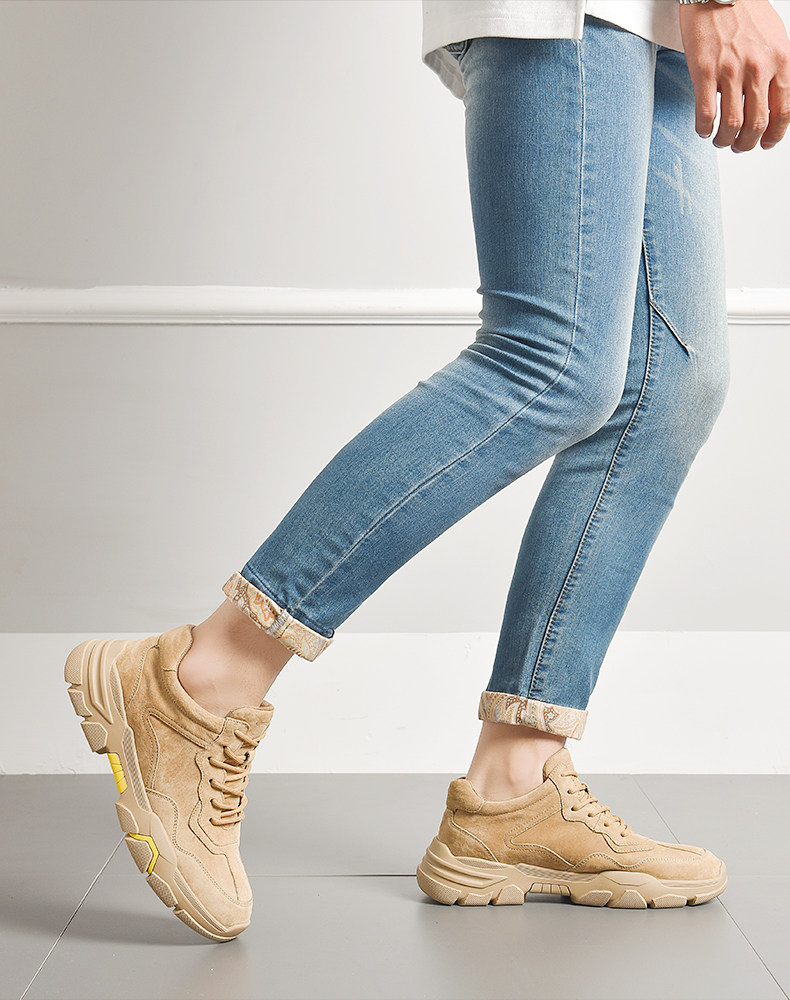 白菜 意大利 satchi 沙驰 19年款 男式工装鞋 天猫优惠券折后￥139包邮（￥379-240）