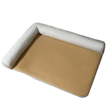 Pet summer mat versatile for all seasons breathable dog bed cat nest pad summer sofa sleeping ice pad