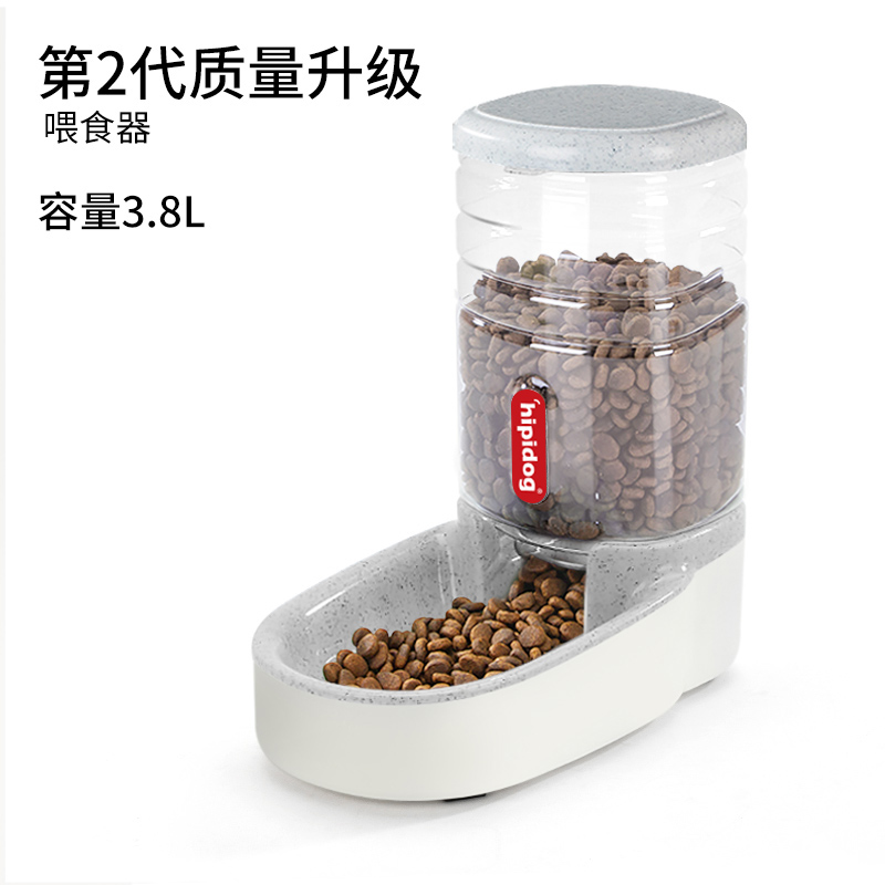 Feeder [Marble]Cat bowl Cat Basin Dog bowl Food bowl automatic drinking water Double bowl protect cervical vertebra Anti overturning grain bowl Water bowl Kitty articles