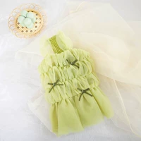 Зеленая чистая пряжа