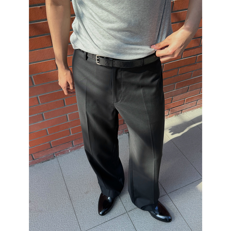 Bikamade|Metog Straight-Leg Worsted Wool Trousers, Excellent Fit/Clean and Crisp Cut Bikamade|Metog Straight-Leg Worsted Wool Trousers, Excellent Fit/Clean and Crisp Cut
