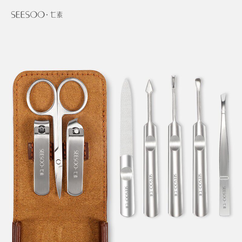 Seven vegetarian German nail clippers sets of nail clippers nail clippers nail clippers nail clippers gear sets for home nail clippers