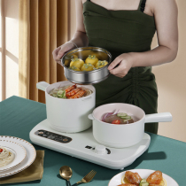 Can be fried double pot one-piece electric cooker separation split electric pot student dormitory pot multifunctional household small