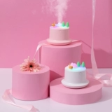 Маленький беззвучный увлажнитель воздуха для авто, настольный портативный увлажняющий детский милый спрей, популярно в интернете