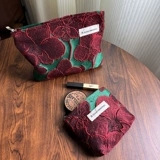 Ретро трехмерная ткань, портативная косметичка, сумка-органайзер для ухода за кожей, бумажник, гигиеническая прокладка, вкладыш