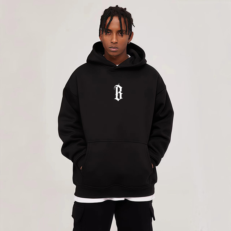 Boneless Btw Celebrity Style Basic Printed Hoodie Sweatshirt American Heavy-Duty Autumn and Winter Jacket Boneless Btw Celebrity Style Basic Printed Hoodie Sweatshirt American Heavy-Duty Autumn and Winter Jacket