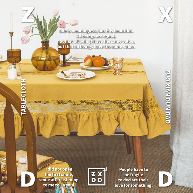 Nordic ins fresher plaid art original minimalist lace tablectable cloth table cloth table cloth table cushion cloth art decor