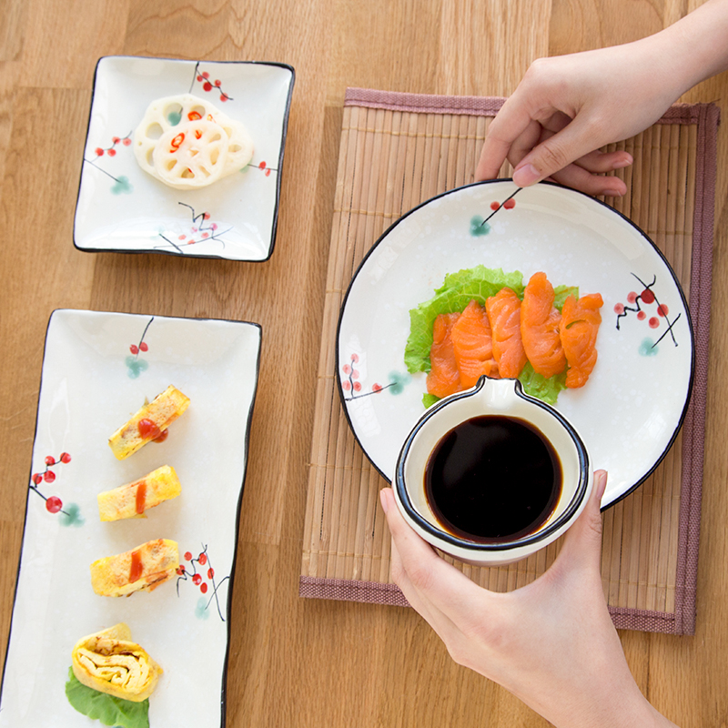 Lototo ceramic tableware Japanese and wind rainbow such to use individual household eat bowl creative ikea large soup bowl