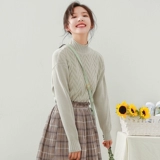 Трикотажный осенний демисезонный весенний базовый свитер, коллекция 2023