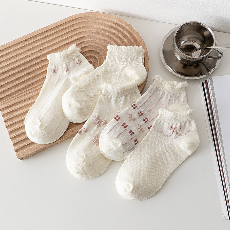 (5 Twin Clothing) Day Ensemble Teenage Girl Cute Short lolita College Bubble Stomp Flowers