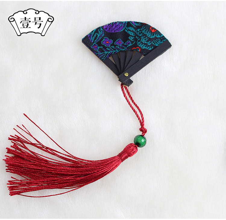 Cổ trang phục mới cổ 6 điểm 30 cm búp bê nhỏ fan doll với gấp phụ kiện quạt chụp đạo cụ có thể không được gấp lại búp bê nấu ăn