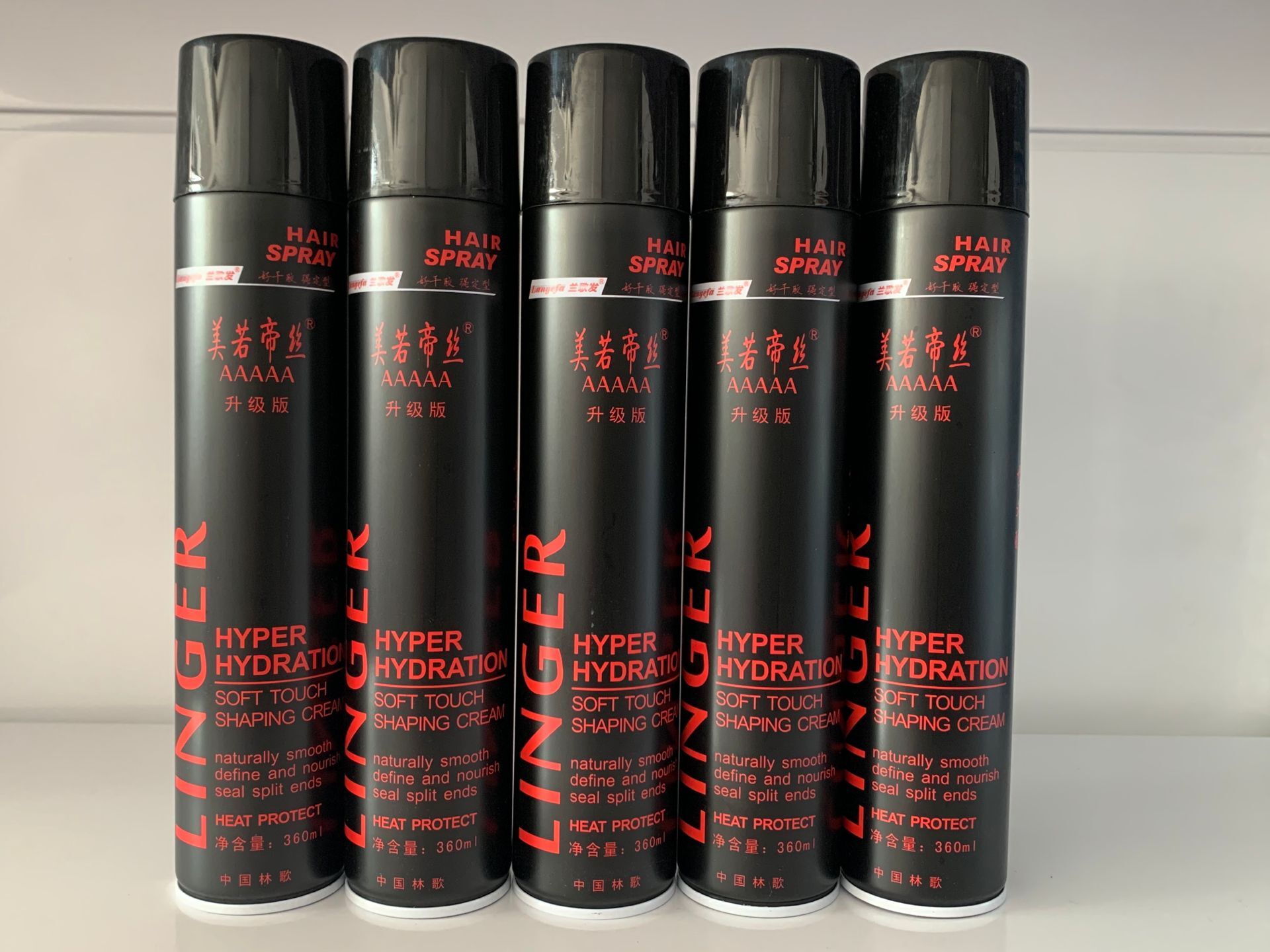 Meiruodi silk dry gel hair gel styling spray men's and women's hair fluffy and long-lasting hair styling dry gel 360ml