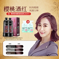 [Купи 1, получи 1 бесплатно] Две бутылки вишневого вина и бесплатные инструменты для окрашивания волос.