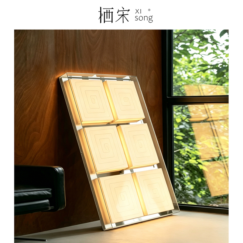 Tokyo Andaz Ji Yutang Six-Grid Ceiling Light Led Minimalist Modern Bauhaus Mid-Century Style Main Living Room Lighting Fixtures Tokyo Andaz Ji Yutang Six-Grid Ceiling Light Led Minimalist Modern Bauhaus Mid-Century Style Main Living Room Lighting Fixtures