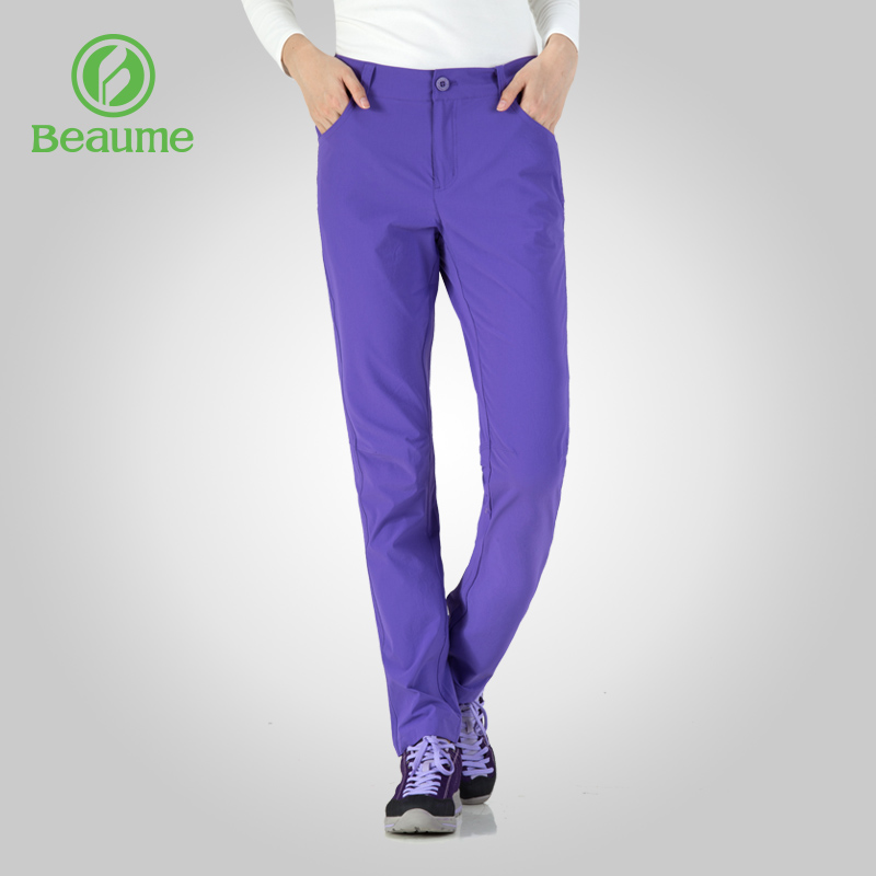 Outdoor sports quick-drying pants women Beaume north slim section summer breathable stretch quick-drying pants 61202A