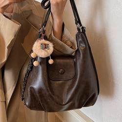 High-End Retro Large-Capacity Bag for Women 2025 New Spring and Summer Commuter Backpack Single Shoulder Tote Bag