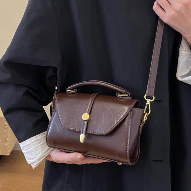 Женские сумки, новинка 2025 года, модная весенне-летняя ретро-универсальная сумка-мессенджер на одно плечо, маленькая квадратная сумка