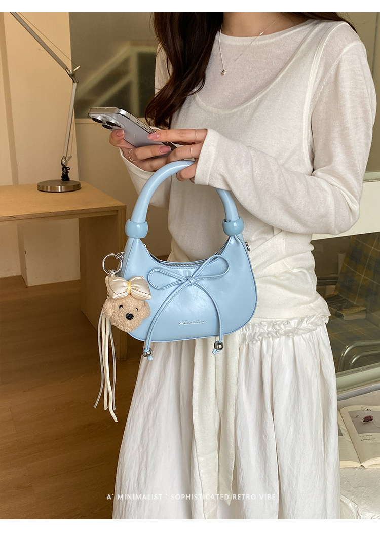 Exquisite Women's Versatile Crossbody Bucket Bag Small Tote_voghion.com