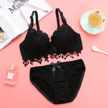 Underwear female students high school girls Japanese cute small breasts gather sexy insert thickened adjustment bra women