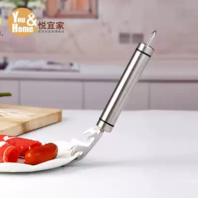 304 stainless steel beer bottle opener bowl holder pot clamp kitchen clip bowl pick bowl machine anti-scalding clip gadget