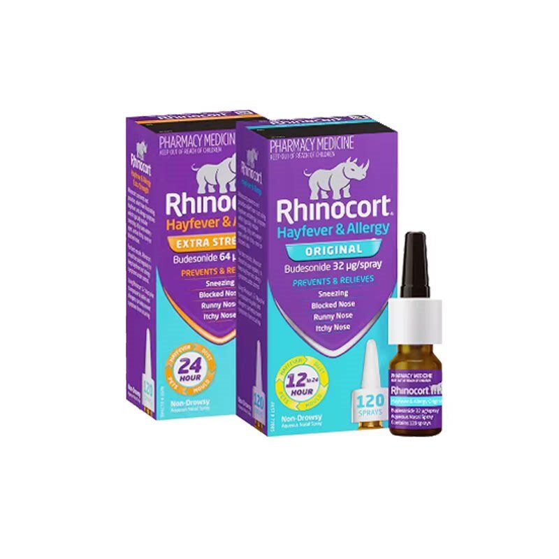 Rhinocort小犀牛鼻炎喷雾喷雾剂官方滴剂澳洲过敏性进口奈德布地 澳洲小实拍商品图