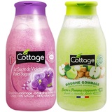 法国进口，Cottage 悠香伊 植物磨砂去角质沐浴露 250ml*2瓶 券后29.9元包邮（15元/瓶）