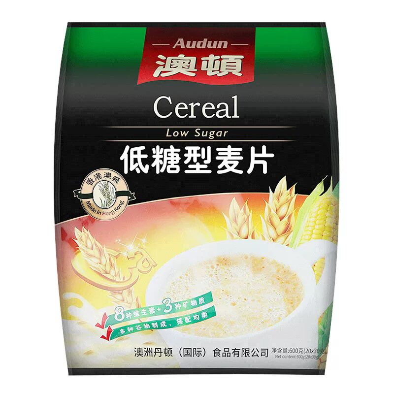 澳顿低糖燕麦片600g营养早餐