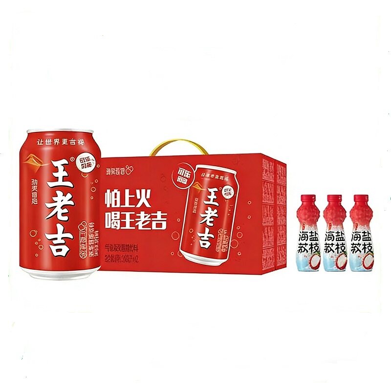 王老吉可乐风味凉茶植物饮料320ml*12罐