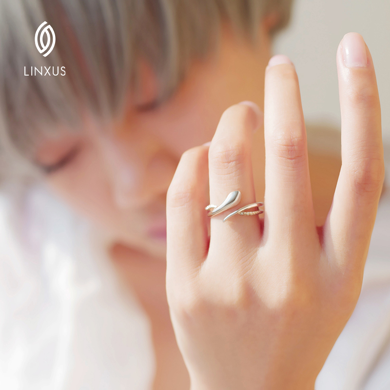 Bague Femme LINXUS en Argenterie - Ref 3088405 Image 3