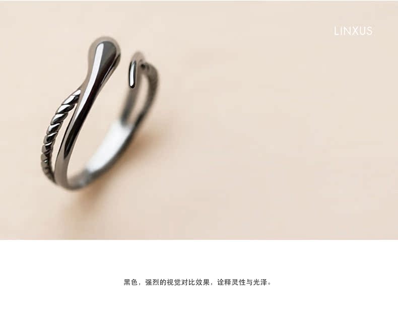 Bague Femme LINXUS en Argenterie - Ref 3088405 Image 14