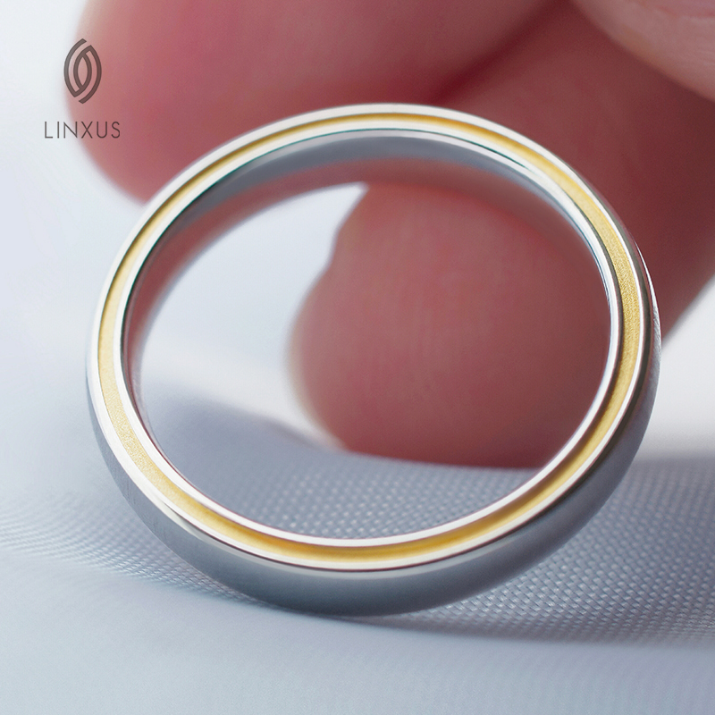 Bague mixte LINXUS en Argenterie - Ref 3088293 Image 4