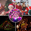 Ambient Light Crystal Sound-Controlled Flash Light Colorful Light USB Power Bank Powered Car Light Stage Bar Home Use