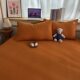 Meilade Style A-Grade Pure Cotton Four-Piece Bedding Set, All-Cotton Duvet Cover, Single Three-Piece Set, Student Dormitory Winter Bedding 4