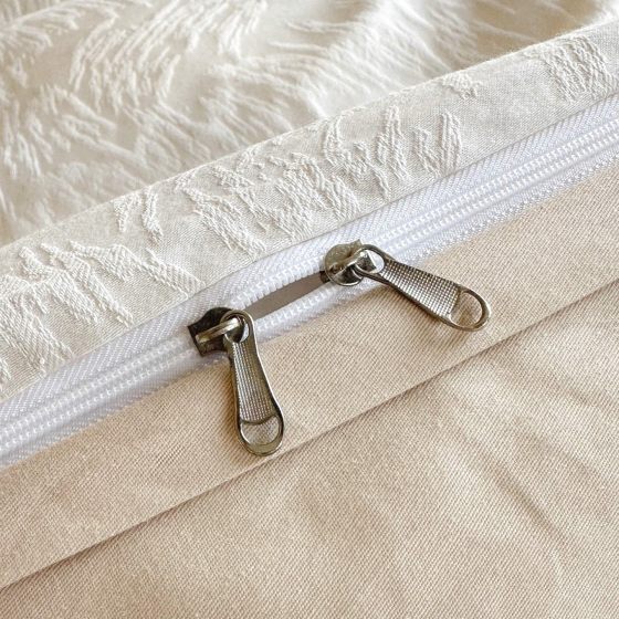 60S Pure Cotton Satin Four-Piece Set, All-Cotton Jacquard Duvet Cover, Bed Sheet, Quilt Cover, Fitted Sheet, All-Season Bedding, Class a