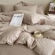 60S Heavy Cotton Four-Piece Set, All-Cotton 2026 New Style Bed Sheet and Duvet Cover, High Weight Satin Jacquard Bedding 4