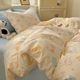 ins Bedding Four-Piece Set, Naihuhu 2026 New Style Bed Sheet and Duvet Cover, Dormitory Student Bed Three-Piece Set, Suitable for All Seasons