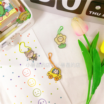 Pendant wireless Bluetooth headphone box like net red cute cartoon little girl and other pendant wireless Bluetooth headphone box chasing star handbill hanging decoration little Qingxin