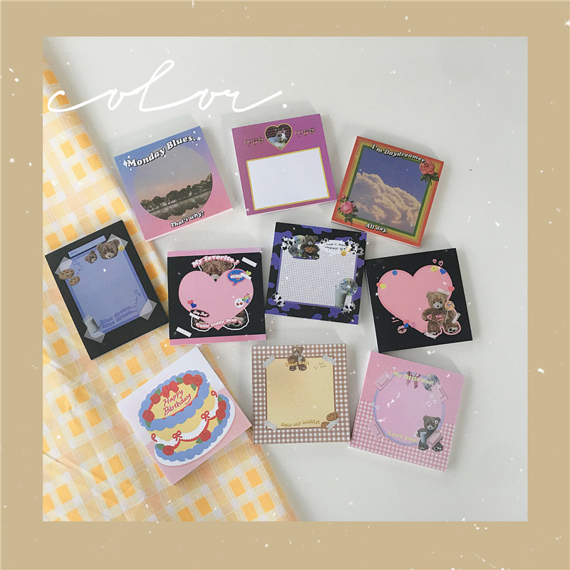 ins south korea great hot earth cool wind black powder dark black teddy bear cute English convenience post student cheat