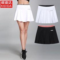 New sports pants skirt womens summer badminton tennis Golf fitness running quick-drying pleated skirt