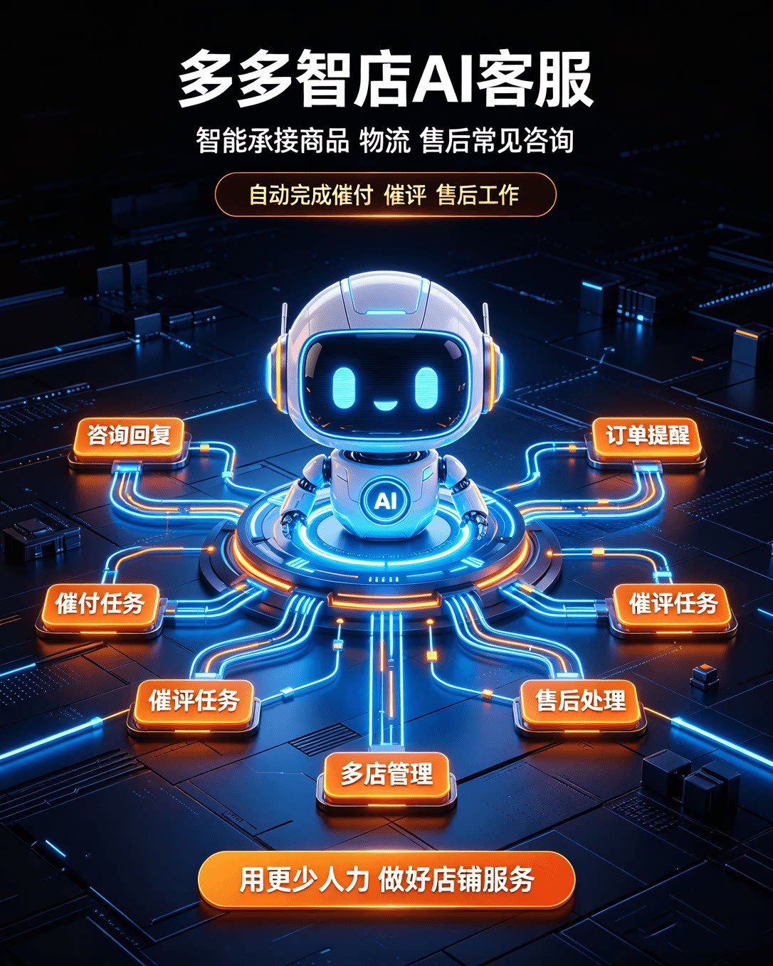 多多智店 AI 客服机器人 2.09.47 全新上线 — 拼多