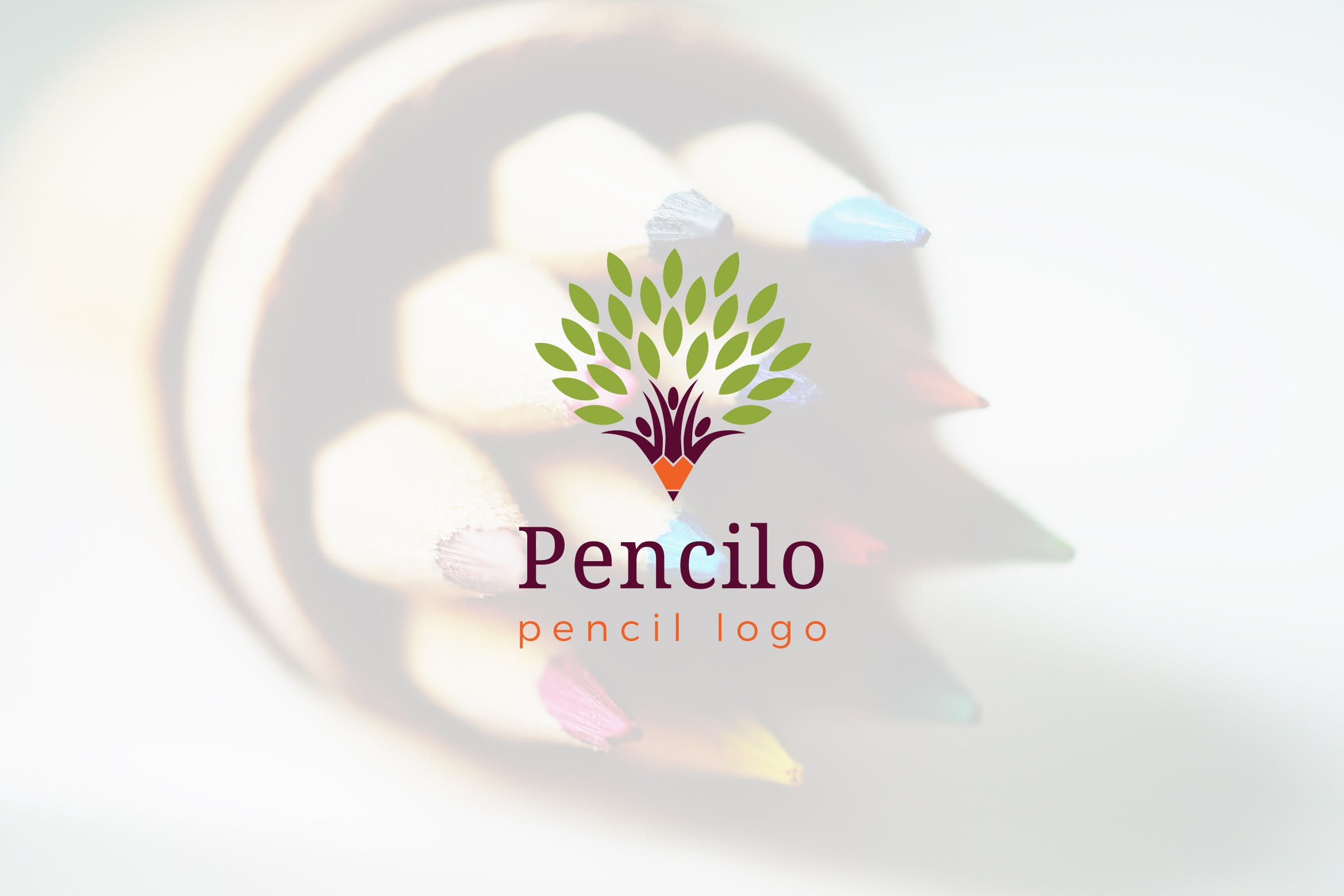 铅笔品牌Logo设计模板 Pencilo : Pencil Logo