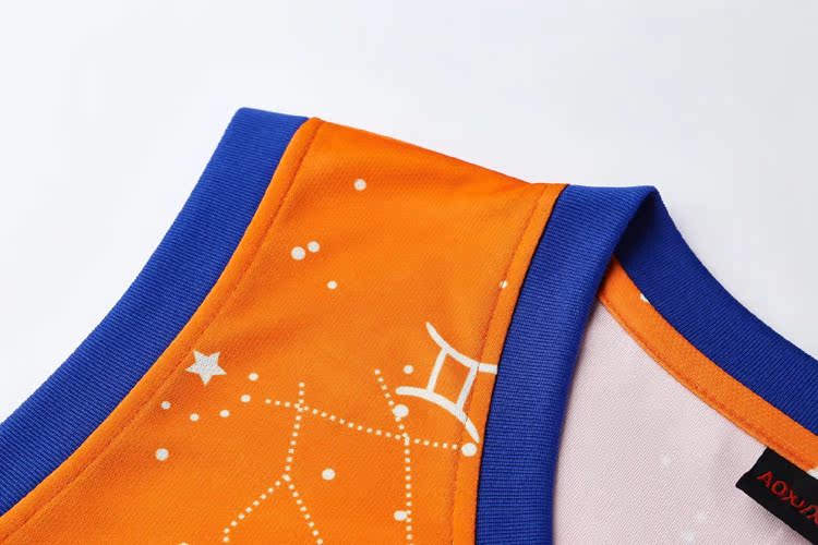 Phiên bản chòm sao mới Cặp đôi ngụy trang bóng rổ phù hợp với túi trẻ em chất lượng cao áo cầu lông