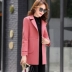 Áo khoác len ngắn tay nữ 2019 xuân mới dành cho nữ phiên bản Hàn Quốc của thời trang tự may áo len nhỏ dành cho nữ - Áo Hàn Quốc áo dạ nữ đẹp 2020 Áo Hàn Quốc