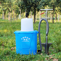 Fertilization artifact agricultural lower soil top dressing device piggyback fruit tree fertilizer applicator fertilizer machine fertilization gun