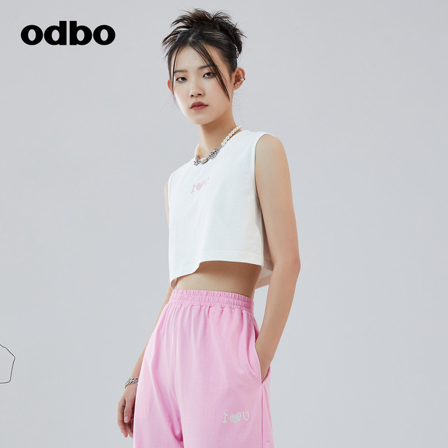 odbo Opel ການອອກແບບຕົ້ນສະບັບ vest sleeveless ບາດເຈັບແລະສໍາລັບແມ່ຍິງ 2022 summer ຮູບແບບໃຫມ່ຮ້ອນ super vest ຂະຫນາດນ້ອຍສໍາລັບການໃສ່ນອກ