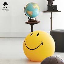 Dutch Mr Maria Smiley Lamp with smiley face light on design table lamp floor lamp