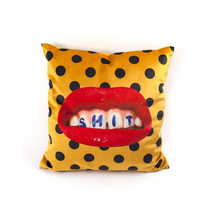 SELETTI Italy Toiletpaper velvet pillowcase surreal avant-garde fashion cat cushions cover